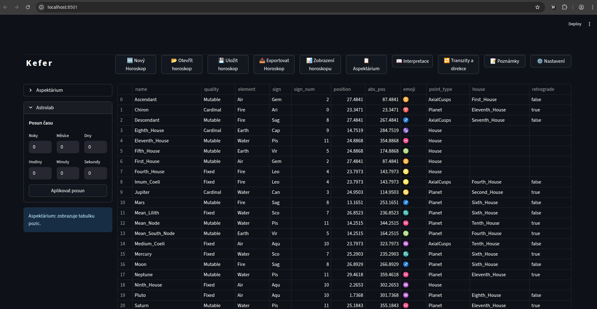 Streamlit UI Example